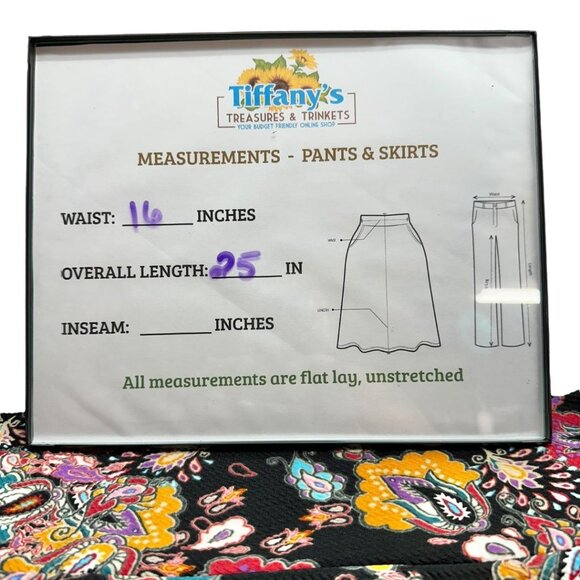 LuLaRoe Cassie Bundle of 2 Womens Large Skirts Pencil Multicolor Stretch Comfort - Picture 6 of 8